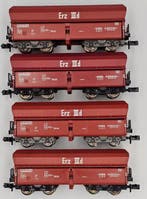 Fleischmann N - 8520 - Modeltrein goederenwagon (4) - Vier, Nieuw