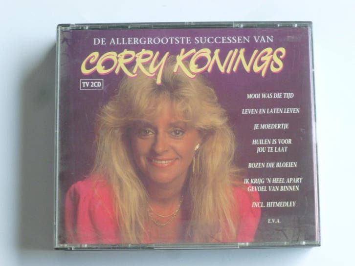 Corry Konings - De Allergrootste successen van Corry Konings, Cd's en Dvd's, Cd's | Nederlandstalig, Zo goed als nieuw, Ophalen of Verzenden