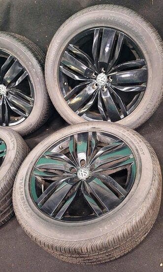 velgen set VW Audi Seat 20 Inch 4 seizoens 255 50 R20 105T, Verzenden, Gebruikt