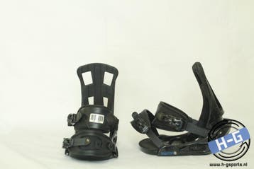 Snowboard bindingen - Burton Progression - S, Sport en Fitness, Ophalen of Verzenden, Gebruikt, Bindingen