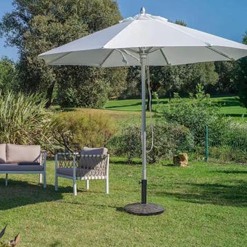 Nieuwe Ronde Parasolstandaard / Parasolvoet van Hars – 10 kg, Tuin en Terras, Parasols, Verzenden, Nieuw, Parasolvoet