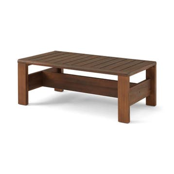 Stoel-Bank Loungeset - Zambra - Acacia - Wit - The Outsider, Tuin en Terras, Tuinbanken, Verzenden, Nieuw