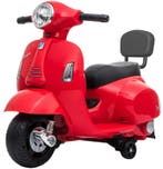 Eco Toys Rood 1,5-3 jaar Elektrische Vespa Scooter, Verzenden, Nieuw, Loopvoertuig