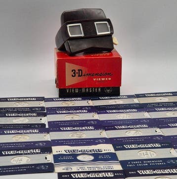 View-Master – Vintage Stereobetrachter im Originalkarton