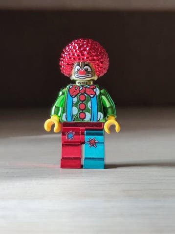 Lego Minifiguur - Minifigures - Clown chromé, Nieuw