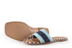 Tamaris Slippers in maat 41 Blauw, Kleding | Dames, Schoenen, Zo goed als nieuw, Slippers, Tamaris, Verzenden