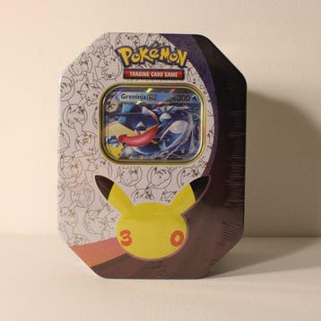 Pokémon - 1 Box - Pokémon 30th Celebration Greninja ex Tin, Nieuw