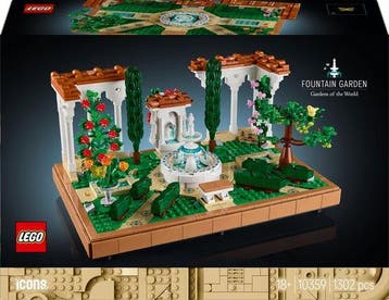 LEGO Icons Tuin met fontein - 10359, Verzenden, Nieuw