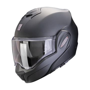 Scorpion EXO-TECH EVO PRO Solid - Mat Zwart, Motoren, Kleding | Motorhelmen, Verzenden, Nieuw met kaartje, S