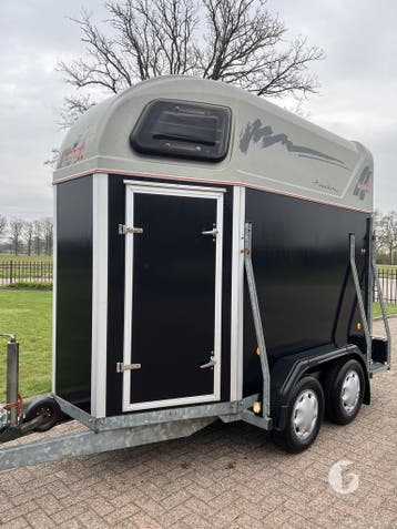 Prachtige Henra 1,5 paards! Met aluminium bodem!, Dieren en Toebehoren, Paarden en Pony's | Trailers en Aanhangwagens, Ophalen