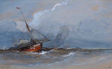 Eugene Isabey (1803-1886) - Marine - NO RESERVE