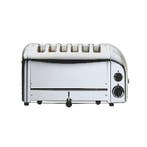 Dualit Chrome toaster RVS | 6 sneden, Verzenden, Nieuw in verpakking