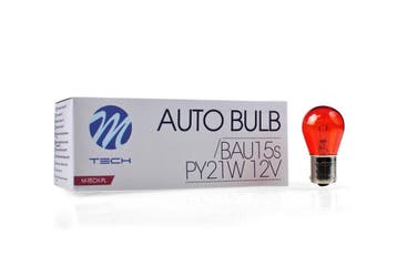 M-Tech PY21W 12V 21W - Basic - Oranje - per 10 stuks, Verzenden, Nieuw