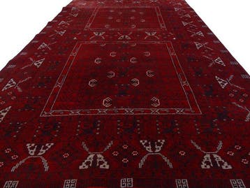 Afghan/Turkmen - Gereinigd - Vloerkleed - 256 cm - 155 cm, Nieuw
