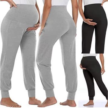 Zwangerschaps Joggingbroek High Waist met Zakken, Verzenden, Nieuw