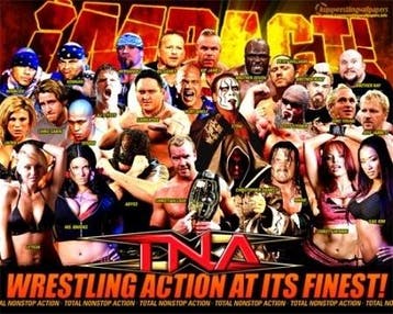 TNA Impact Total Nonstop action Wrestling (wii used game), Spelcomputers en Games, Ophalen of Verzenden, Zo goed als nieuw