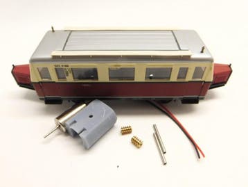 Micromotor HSB007G Bemo H0 / H0e / H0m Wismarer Schienenbus, Overige merken, Gelijkstroom, Verzenden, Overige typen