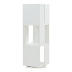 Boekenkast Fjelmarirg 109x34x34 cm wit [en.casa], Verzenden, Nieuw