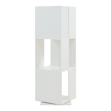 Boekenkast Fjelmarirg 109x34x34 cm wit [en.casa], Huis en Inrichting, Kasten | Boekenkasten, Verzenden, Nieuw
