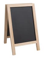 Mini krijtbord opklapbaar | 25(H)x15 cm, Verzenden, Nieuw in verpakking