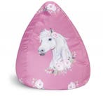 Kinder Zitzak BeanBag Horse - Rose, Huis en Inrichting, Verzenden, Nieuw
