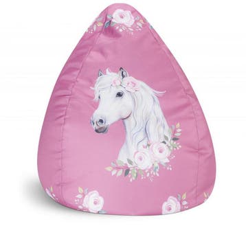 Kinder Zitzak Zitzak Horse - Rose, Verzenden, Nieuw