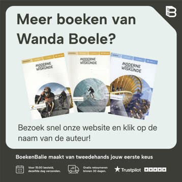 3A vmbo-kader / Moderne Wiskunde / Leerboek - Wanda Boele, Verzenden, Gelezen, Wanda Boele