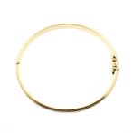 Massief gouden slavenarmband., Sieraden, Tassen en Uiterlijk, Armbanden, Ophalen of Verzenden, Gebruikt, Overige kleuren, Goud