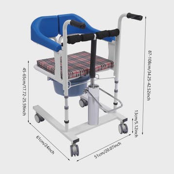 Hydraulische Patiententillift Stoel - Verstelbare Hoogte Tra, Verzenden, Nieuw