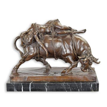 A BRONZE SCULPTURE OF EUROPA AND THE BULL (Interieur), Verzenden, Nieuw