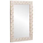 vidaXL Badkamer Spiegel Witte Was Afwerking 50 x 70 x 2,5 cm, Verzenden, Nieuw