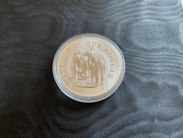 Australië. Elizabeth II. 1 Dollar 1999-C (1 oz 0.999 silver)