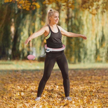 Verstelbare Fitness Hula Hoop met Massagepunten en Digitale, Verzenden, Nieuw