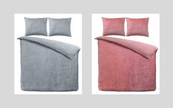 Velvet dekbedovertrek in aanbieding, Overige kleuren, Dekbedovertrek, Nieuw, Overige maten