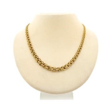 Prince of Wales schakelketting, Ophalen of Verzenden, Gebruikt, Geel, Goud