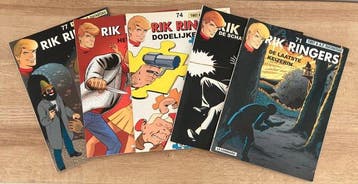 Rik Ringers 71, 72, 74, 76 & 77 - 5 Album - Eerste druk -, Nieuw