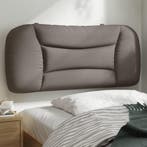 vidaXL Hoofdbordkussen Hvar 80 cm stof taupe, Verzenden, Nieuw, Stof