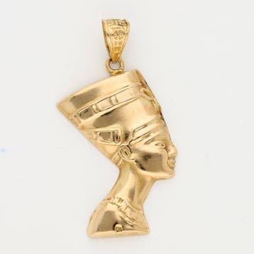 Hanger - 18 karaat Geel goud - Nefertiti