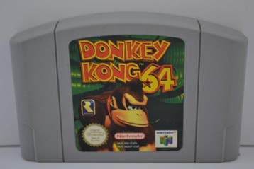Donkey Kong 64 (N64 EUR), Spelcomputers en Games, Verzenden, Zo goed als nieuw