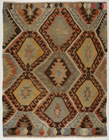 Usak - Vloerkleed - 255 cm - 194 cm, Nieuw