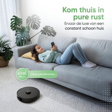 Heevey Robotstofzuiger met dweilfunctie - Automatisch, Ophalen of Verzenden