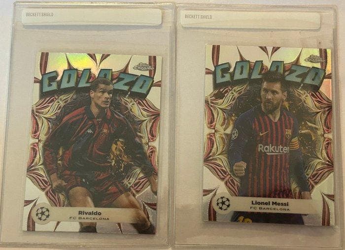 2024 Topps Topps Chrome UEFA 2023-24 – Lionel Messi GL-5 &, Verzamelen, Stickers