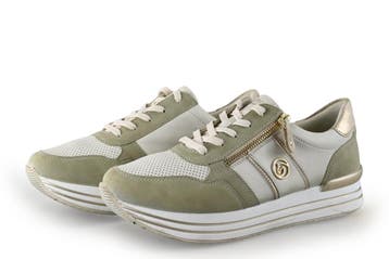 Remonte Sneakers in maat 40 Groen, Verzenden, Remonte, Sneakers of Gympen, Gedragen