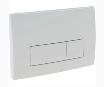 Geberit Delta50 Bedieningsplaat – Wit, Ophalen of Verzenden, Nieuw, Bad