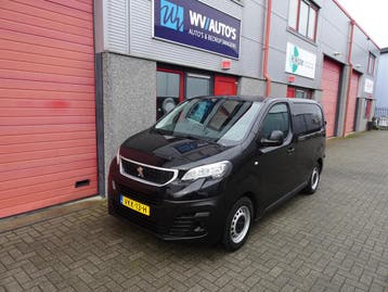 Peugeot Expert 1.5 BlueHDI 120 Compact Urban 3 zits 101801 k, Stof, Gebruikt, Zwart, Dealer onderhouden