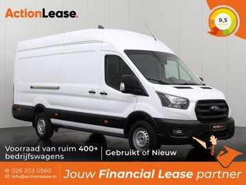 Ford Transit Bestelbus L4 H3 2023 Diesel Handgeschakeld, Auto's, Ford, Zwart, Wit, Nieuw, Transit