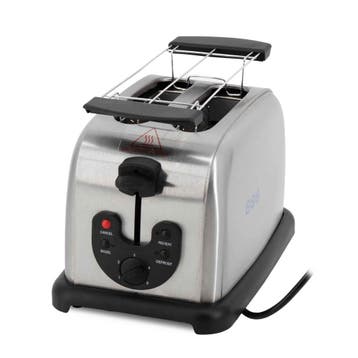 GGG Broodrooster - 2 sneden - 230V - RVS, Verzenden, Nieuw in verpakking, Fornuis, Frituur en Grillen