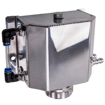 1000ml Aluminium Radiateur Coolant Overflow Recovery Tank..., Verzenden, Nieuw, Universele onderdelen