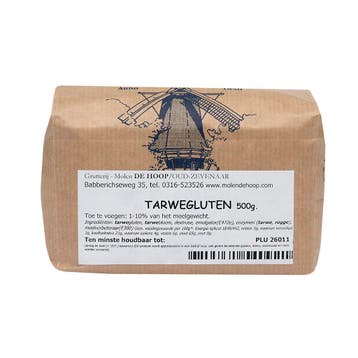 Molen de Hoop Broodverbeteraar Tarwegluten 500 gram, Verzenden, Nieuw