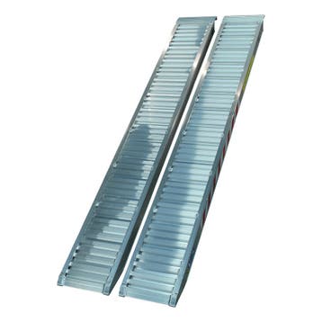 Metalmec Set oprijplaten recht aluminium 2444 x 300 haak ( G, Ophalen of Verzenden, Nieuw